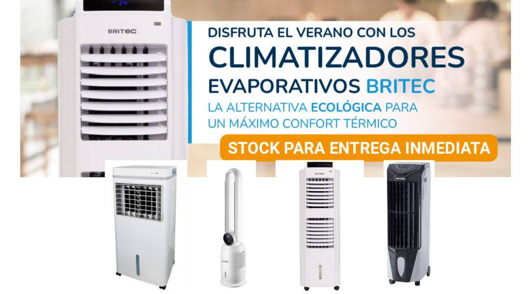 En este momento estás viendo CLIMATIZADORES EVAPORATIVOS BRITEC